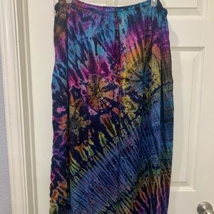 Jayli XL tie dye skirt
